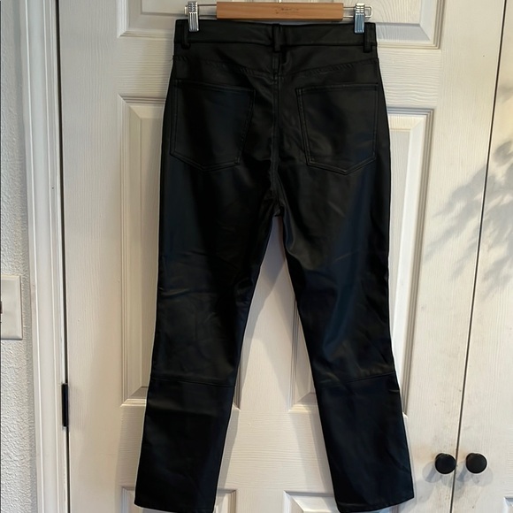H&M Black Straight Leg Pants Modern Fit - Picture 5 of 8